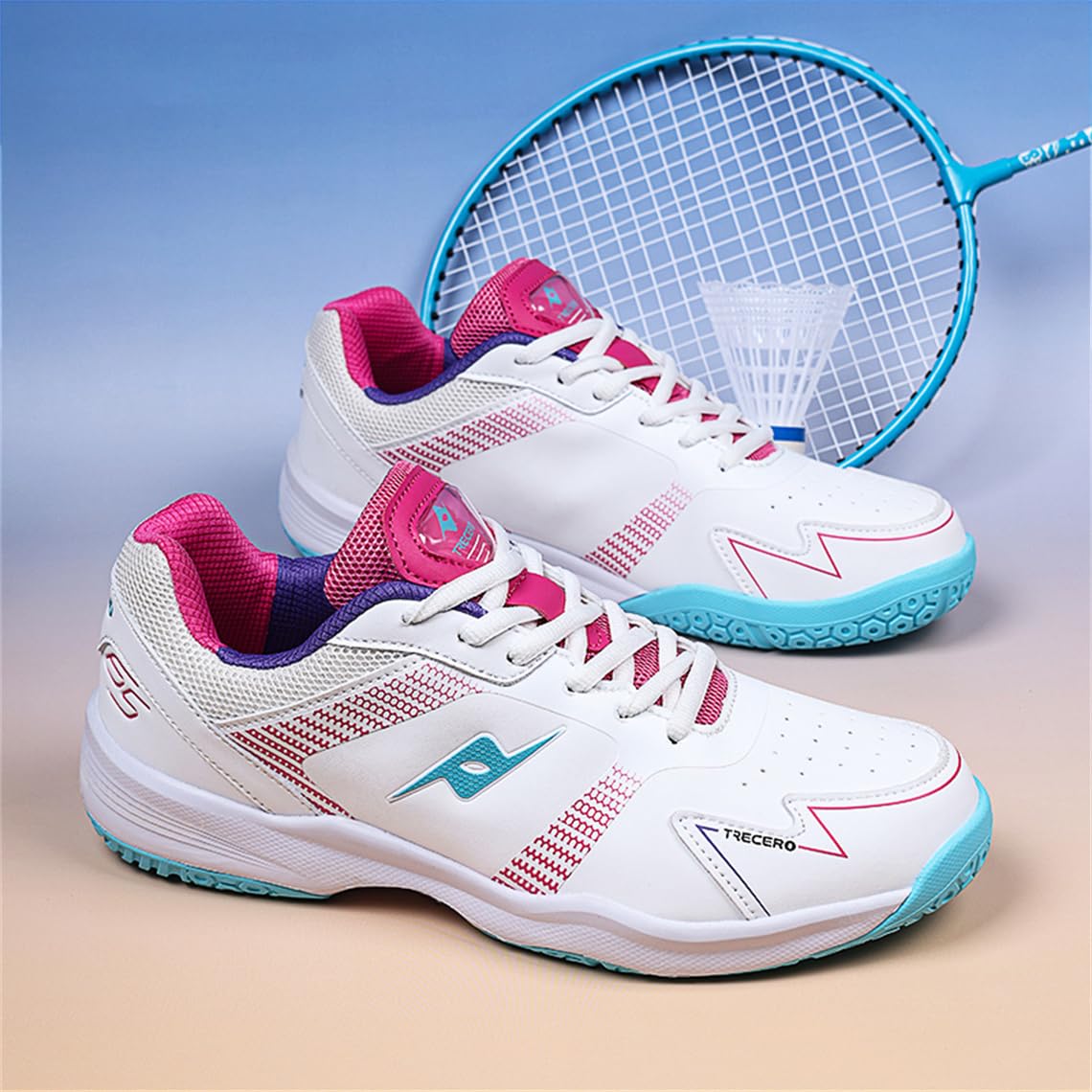 Zapatillas De Voleibol Ligeras para Hombre Y Mujer Entrenamiento Pickleball Ajuste Ancho Tenis Mesa Moda Cómodas Transpirables