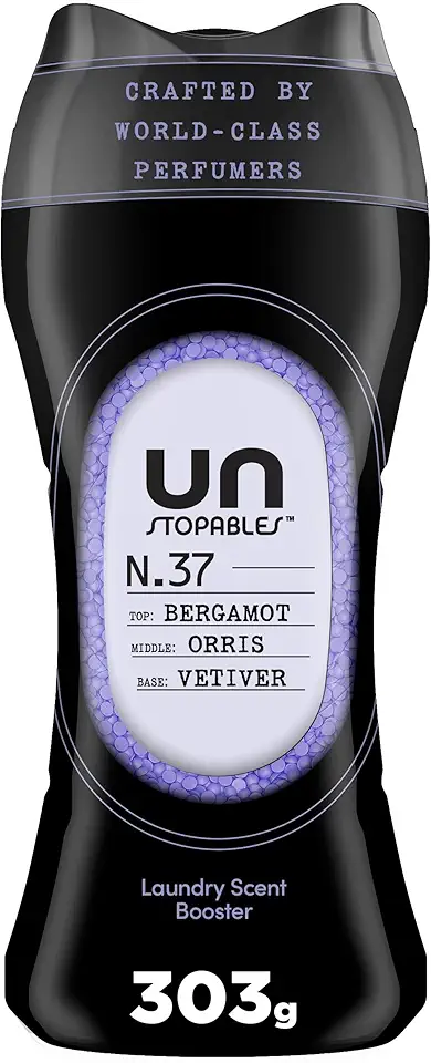 Downy Unstopables Unlimited Collection In-Wash Laundry Scent Booster Beads, No. 37, Fine Fragrance and All - Day Freshness, 303 g