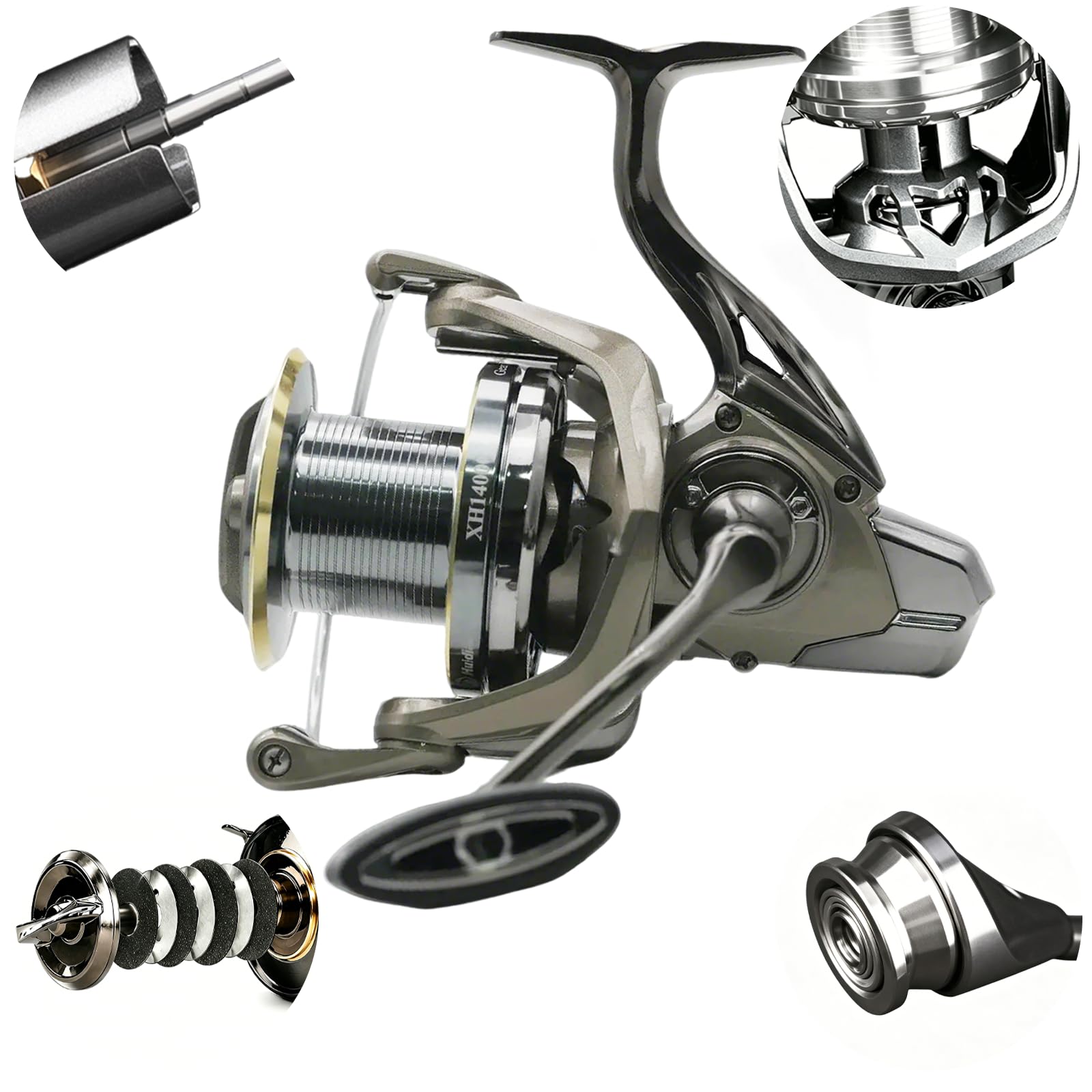 QUORELYNX Saltwater Spinning Reel