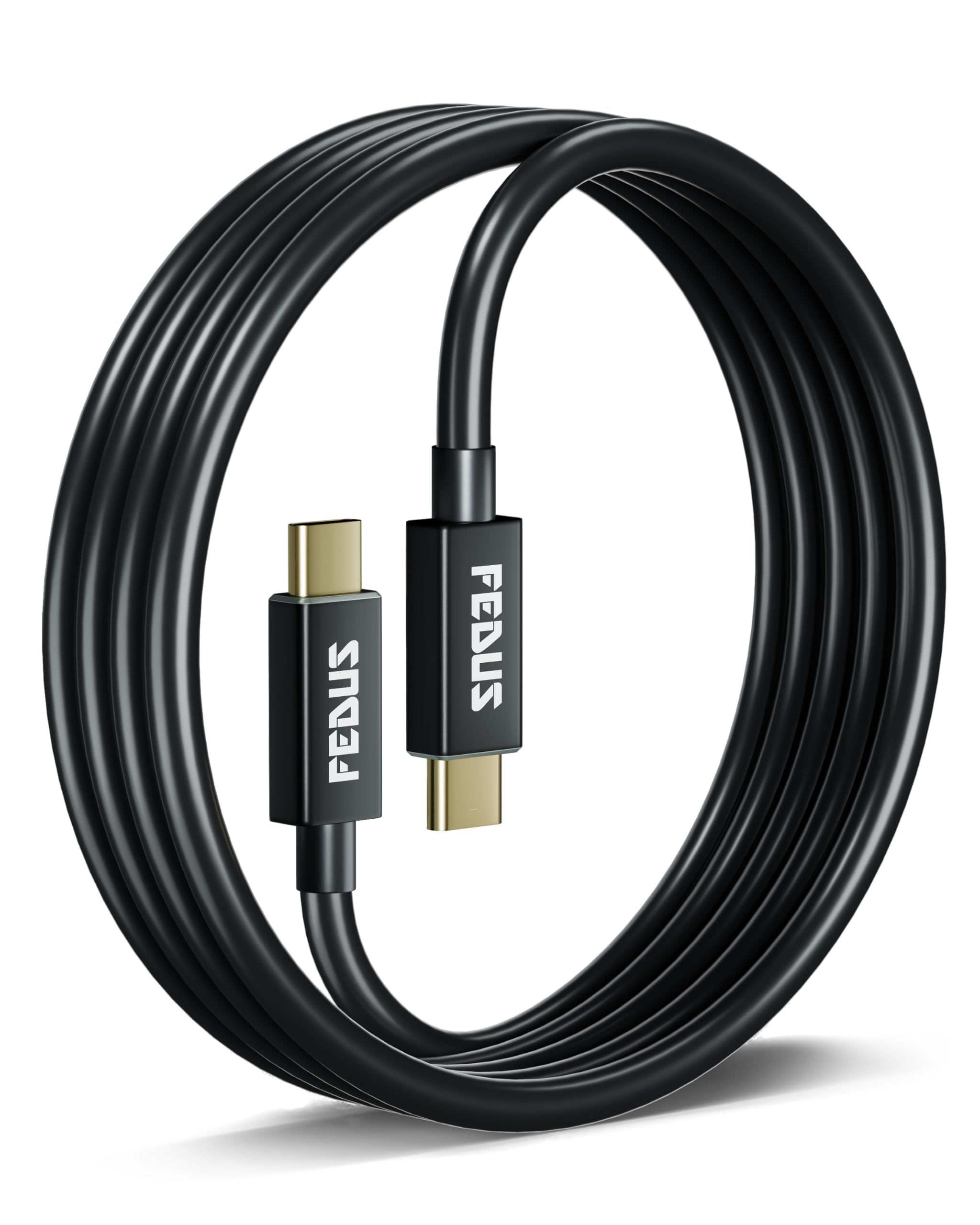 FEDUS USB 4 Cable Thunderbolt 4 Cable 40Gbps 240W [8K@60Hz 4K@144Hz] 100W PD 3.1 Fast Charging Type C Cable USB C to USB C Cable USB C Display Cable Compatible with iPhone 15 Pro, MacBook, eGPU,SSD 2M (B0D5YH1HJV) Amazon Price History, Amazon Price Tracker