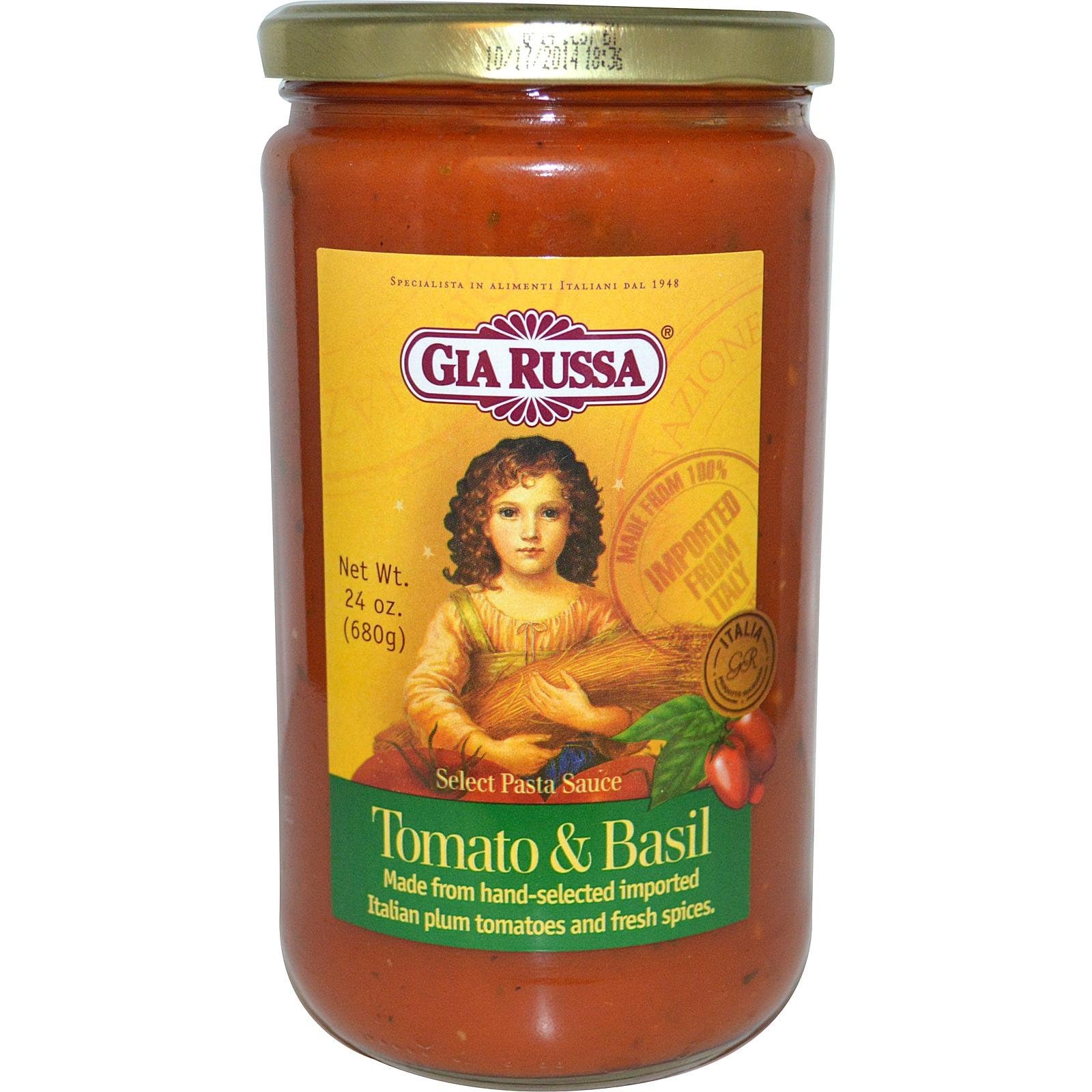 Gia Russa Tomato And Basil, 24-Ounce
