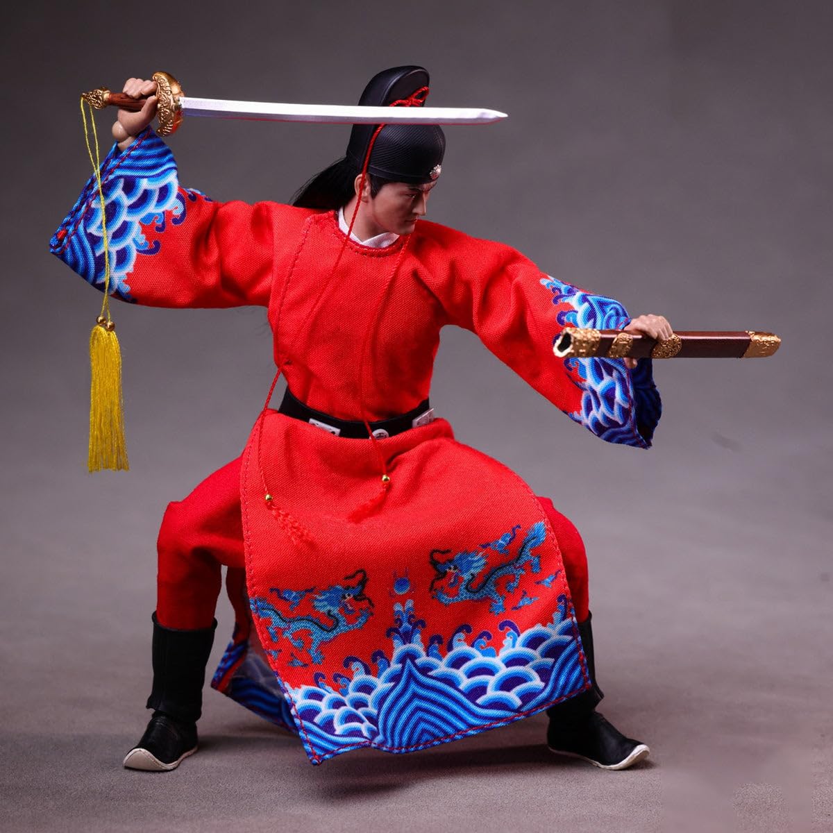 HiPlay QIANLONG TOYS 1/12 NO.QL-003 Dynastia Song, Rycerz Południa, Zhan Zhao Figurki Akcji