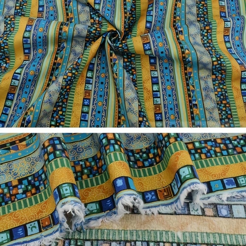 NYSDM 5 sztuk 50 * 50 cm/19,6 * 19,6 cala Bawełniane paski do pikowania tkaniny Jelly Roll paski tkaniny etniczne patchwork rzemieślniczy patchwork