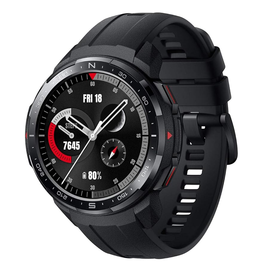 HONOR Watch GS Pro - Smartwatch GPS Multisport con Corpo Robusto e  Resistente, 25-Giorni Batteria Durata, 1,39 Pollici AMOLED, IP68, Frequenza  Cardiaca 24-ore, compatibile con Android e iOS (Nero) : Amazon.it:  Elettronica