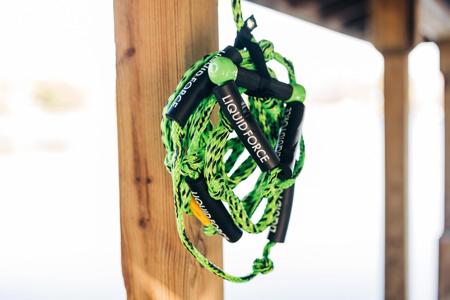 Liquid Force 9" Handle + Knotted Surf Rope 2026