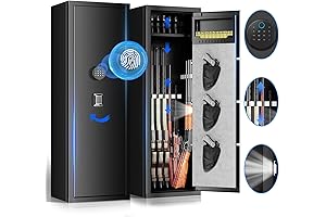 10-15 Large Rifle and Pistol Biometric Rifle Gun Safe