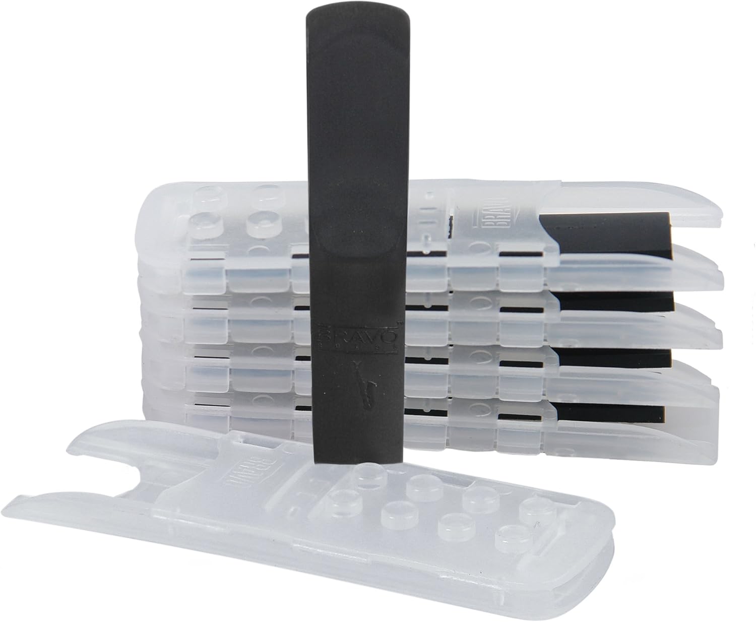 Bravo BR-TS35 Synthetic Reeds for Tenor Saxophone, Strength 3.5 (Box of 5)