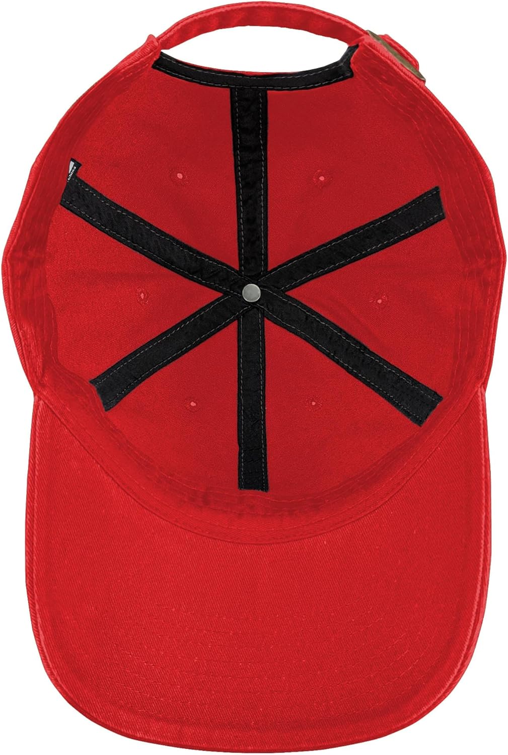 Popfunk Wonder Woman Logo Official Dad Hat - The U18 Adjustable Relaxed-Fit Cap - Unisex for Men and Women, Red