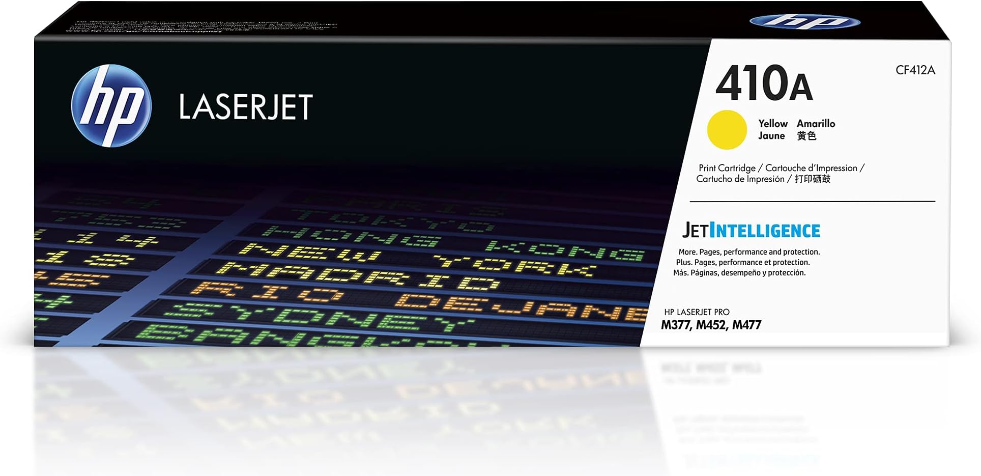 410A Yellow Original Laserjet Toner Cartridge - Cf412A
