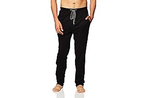 Men's Super Comfortable and Smooth Black Pajama Bottoms