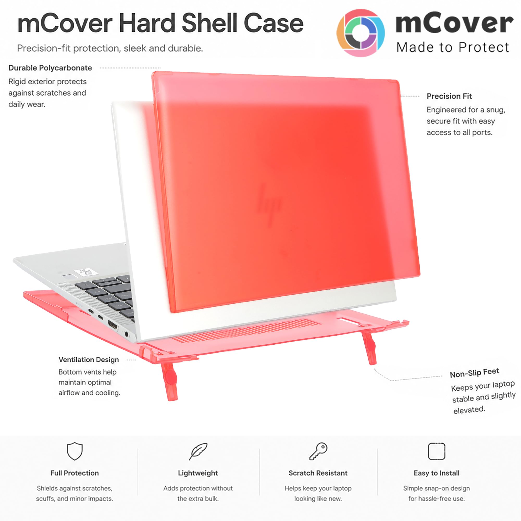 mCover Etui kompatybilne tylko z laptopami HP EliteBook 840 G7 / G8 (Intel CPU) 2020~2022 35.6 cm HP EliteBook 845 G7/G8 (procesor AMD) (nie pasuje do innych modeli HP) - czarne