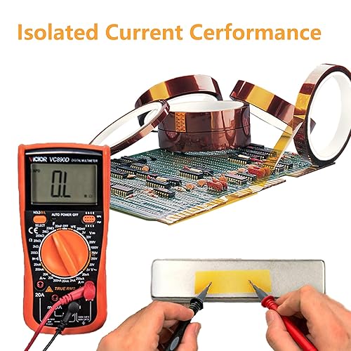 Miniatura 6 de Brozigo 6 rollos de cinta térmica para sublimación, juego de cinta resistente al calor para manualidades electrónicas, 0.394 in x 108 pies (108.3