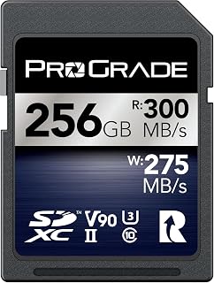 ProGrade Digital SDXC UHS-II V90 Iridium Memory Card (256GB)