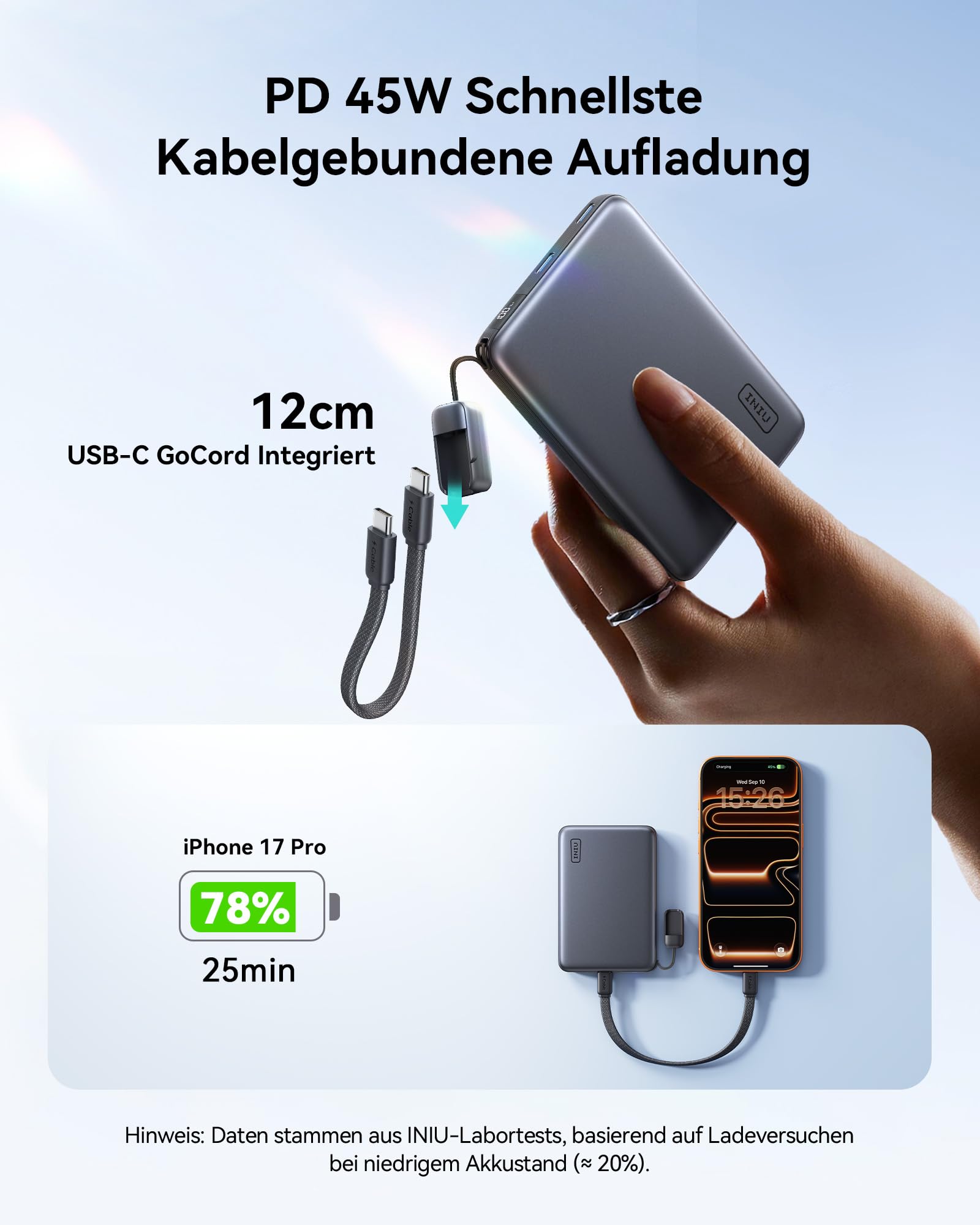 Iniu for MagSafe Power Bank – Bild 4