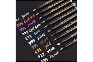 Dyvicl Metallic Wine Glass Pens Markers