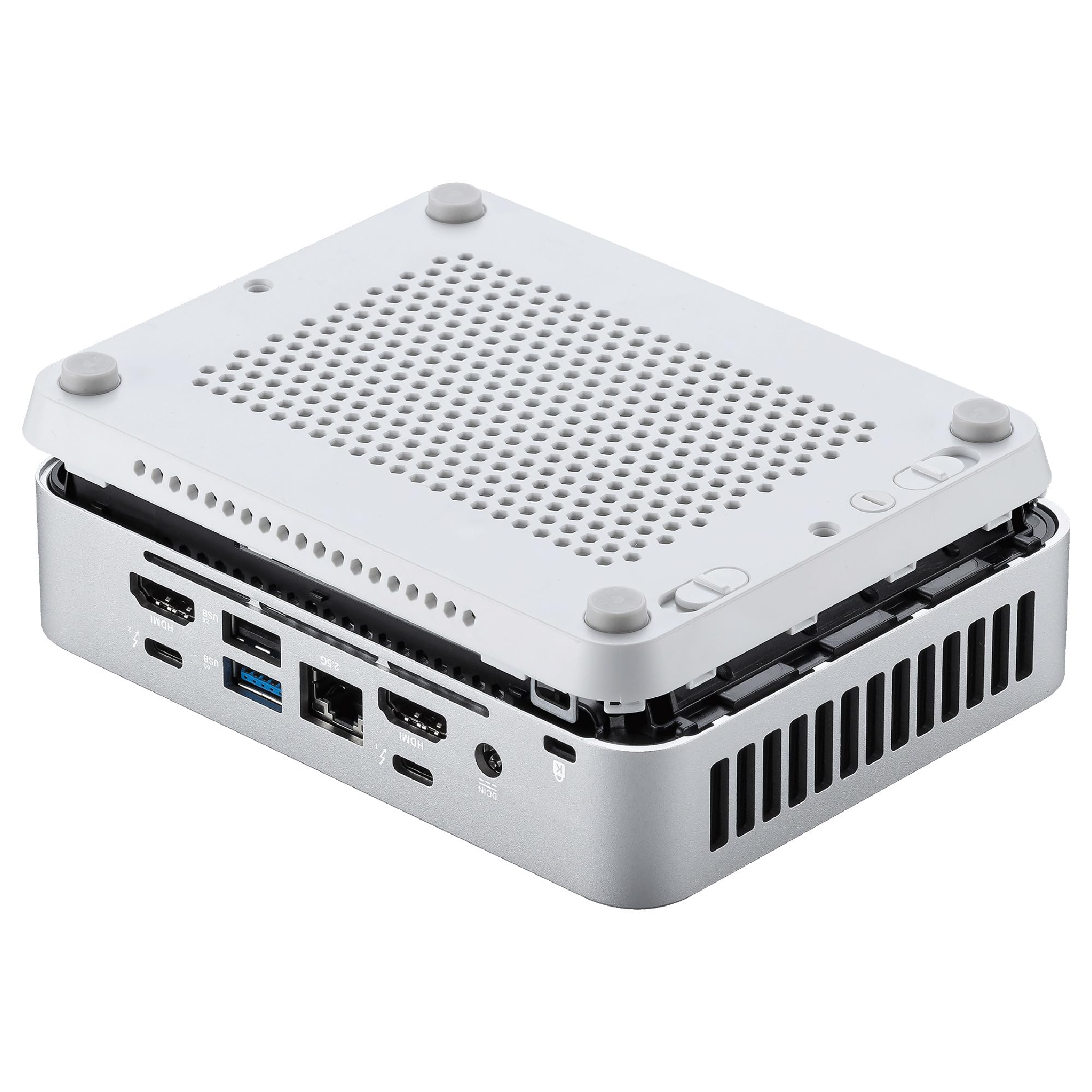 ASUS NUC 14 Pro+ - Ordenador de sobremesa Barebone (Intel Core Ultra 9 185H, Intel ARC Graphics, sin Memoria, sin Almacenamiento, sin SO, Incluye Cable de alimentación)
