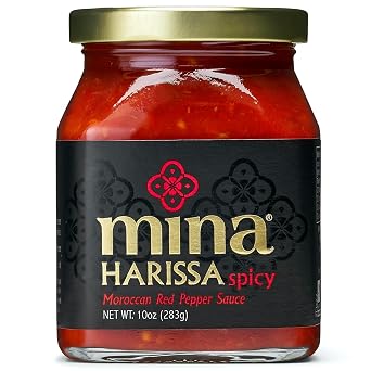 Mina, Sauce Harissa Spicy, 10 Ounce