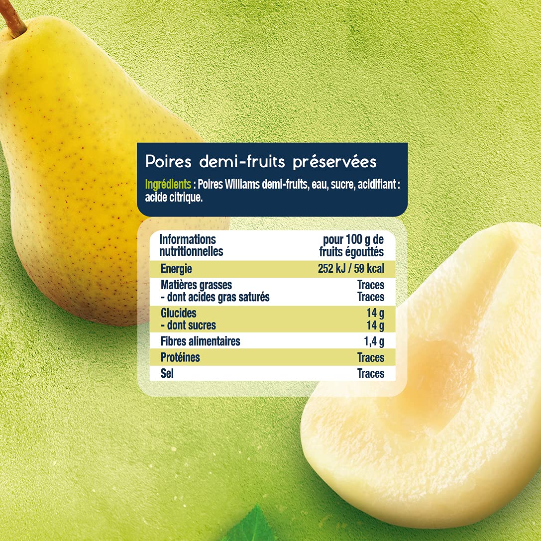 ST MAMET Depuis 1953 Poire Williams 850g Lot de 4