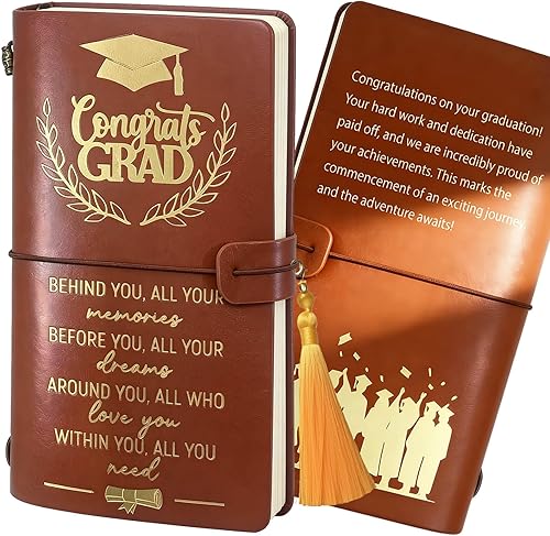Gifts Leather Journal Notebook - Graduation Gifts For Men