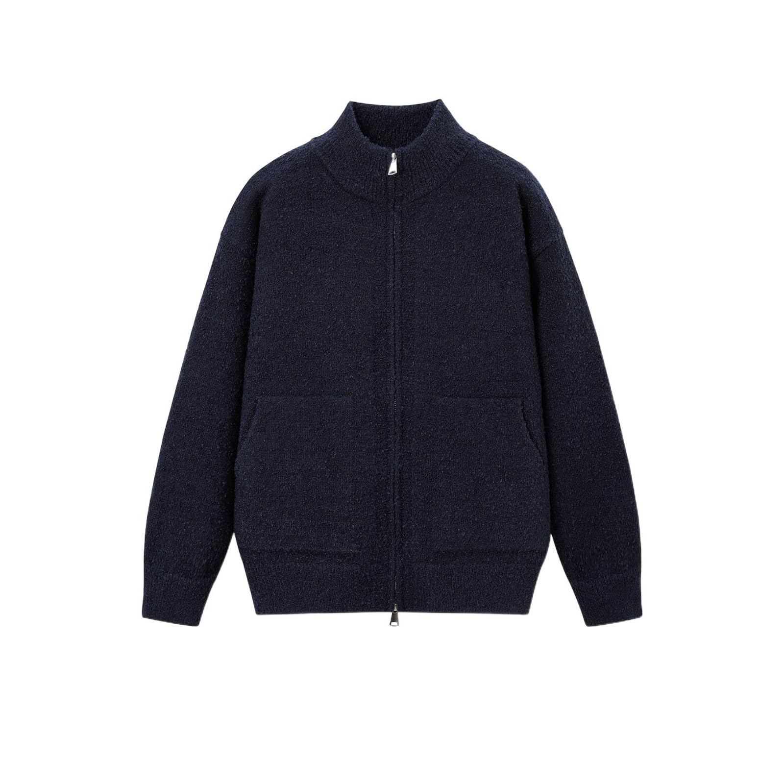 Męski dzianinowy kardigan sweter koreański styl retro luźny codzienny codzienny sweter z długim rękawem płaszcze