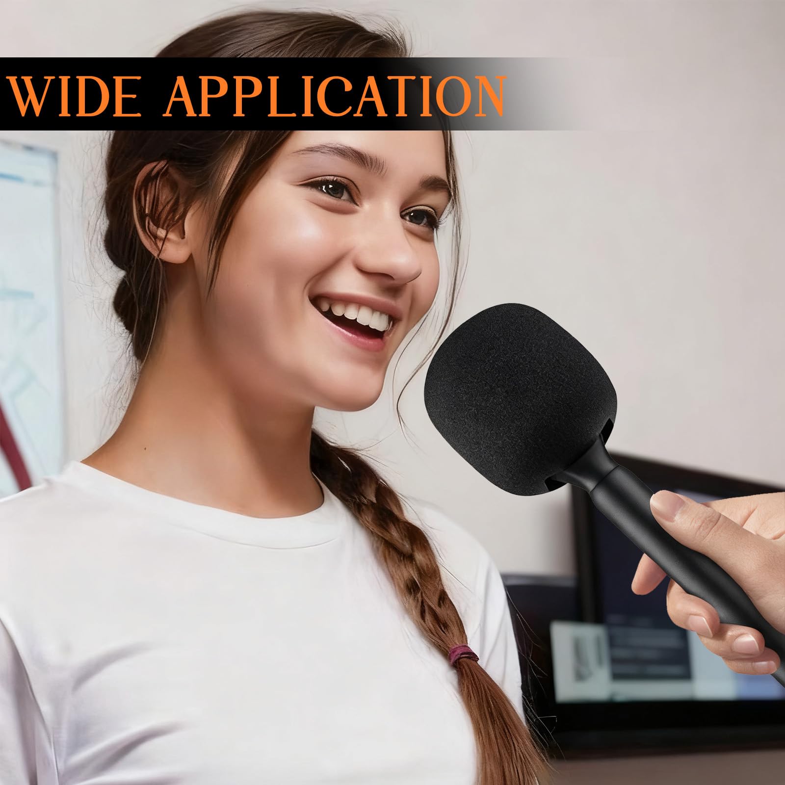 Handheld Wireless Mic Stand, Lavalier Microphone Interview Handheld Mount Adaptor - Image 4
