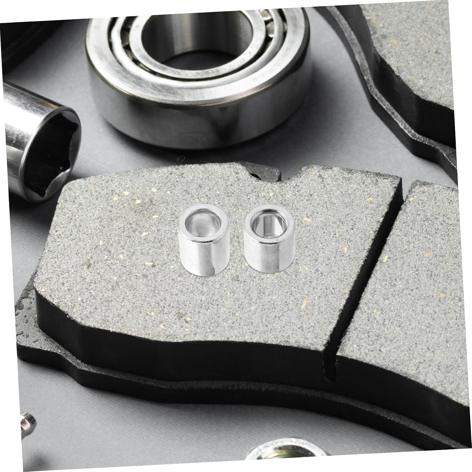 PRETYZOOM 2pcs ATV Wheel Hub Accessories Front and Rear Bushing for and Off-Road Motorcycle Metal Construction Easy Installation Enhanced Performance