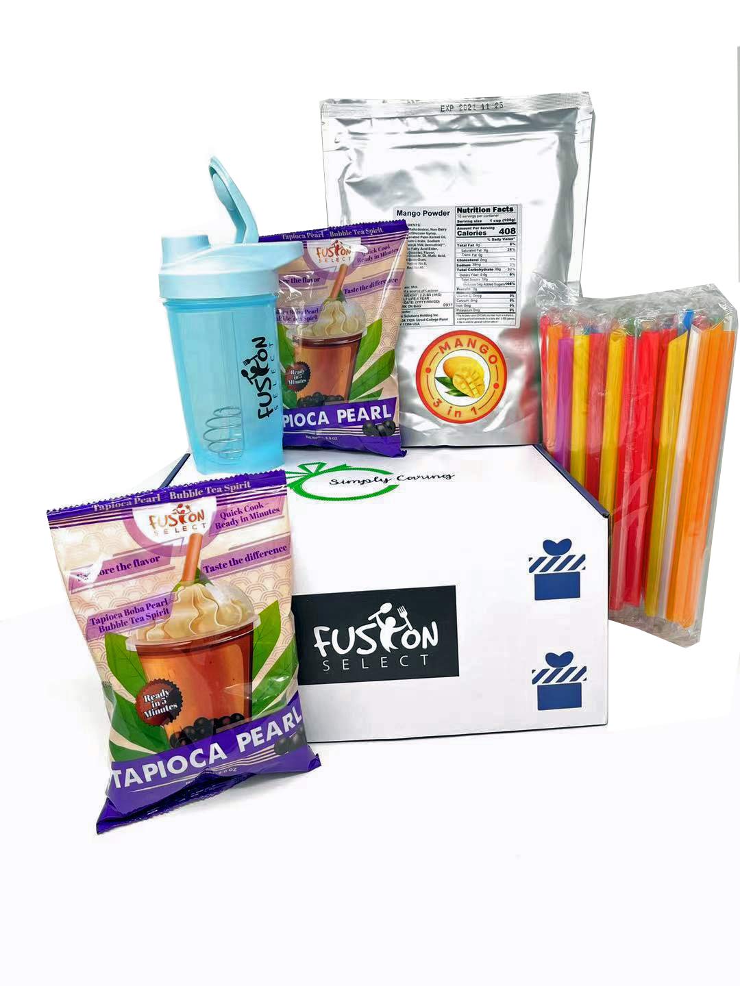 Buy Fusion Select DIY Bubble Tea Kit Mango Flavored Bubble Tea Drink