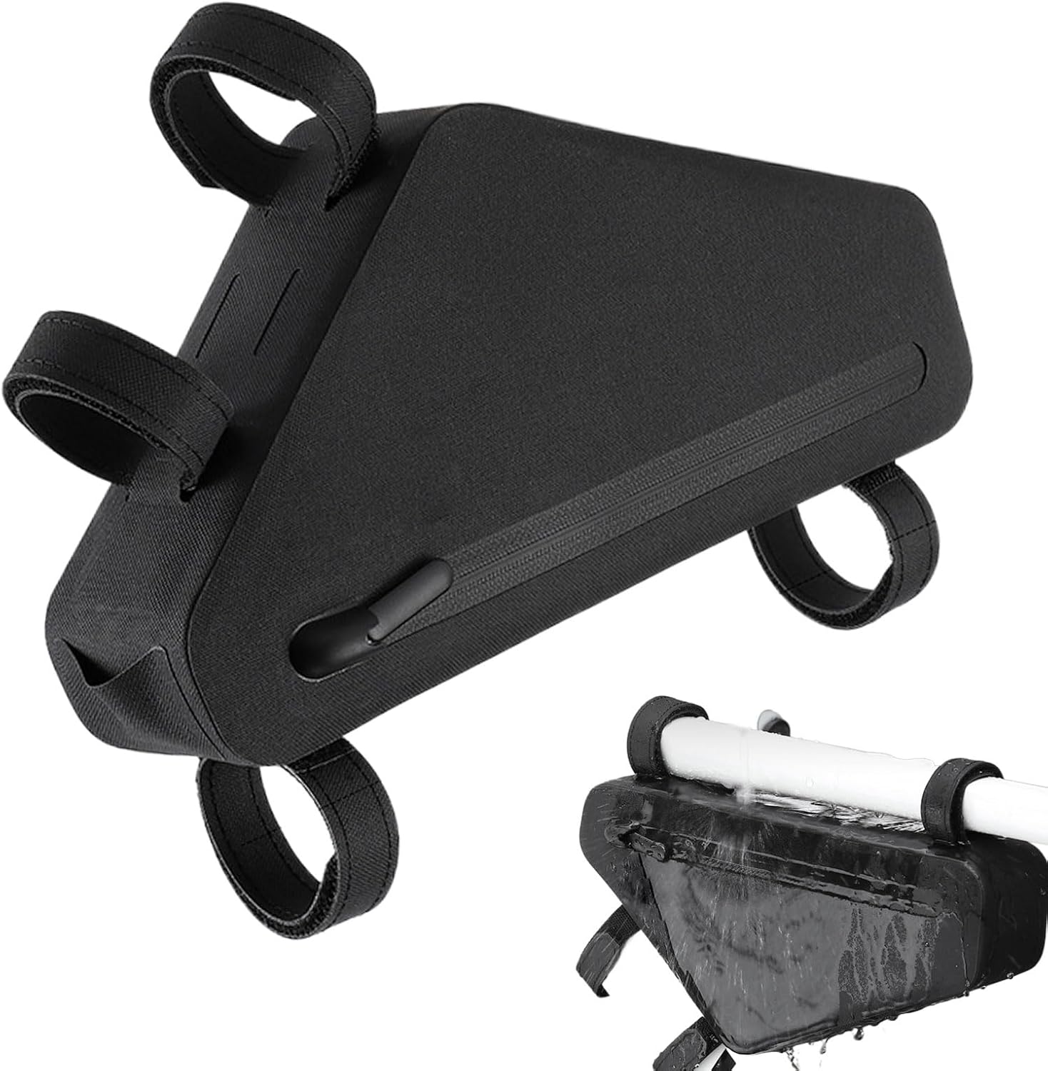 Bike Bag - Scratch-Resistant | Bike Tube Bag - for Wallet Gloves Phones Repair Tools Tissue Accessories Key for Women Men Teens Camping Traveling