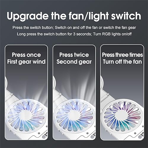 Miniatura 8 de Foldable Laptop Stand with RGB Cooling Portable Gaming Notebook Holder Suitable for 17" Laptops Foldable Laptop Stand