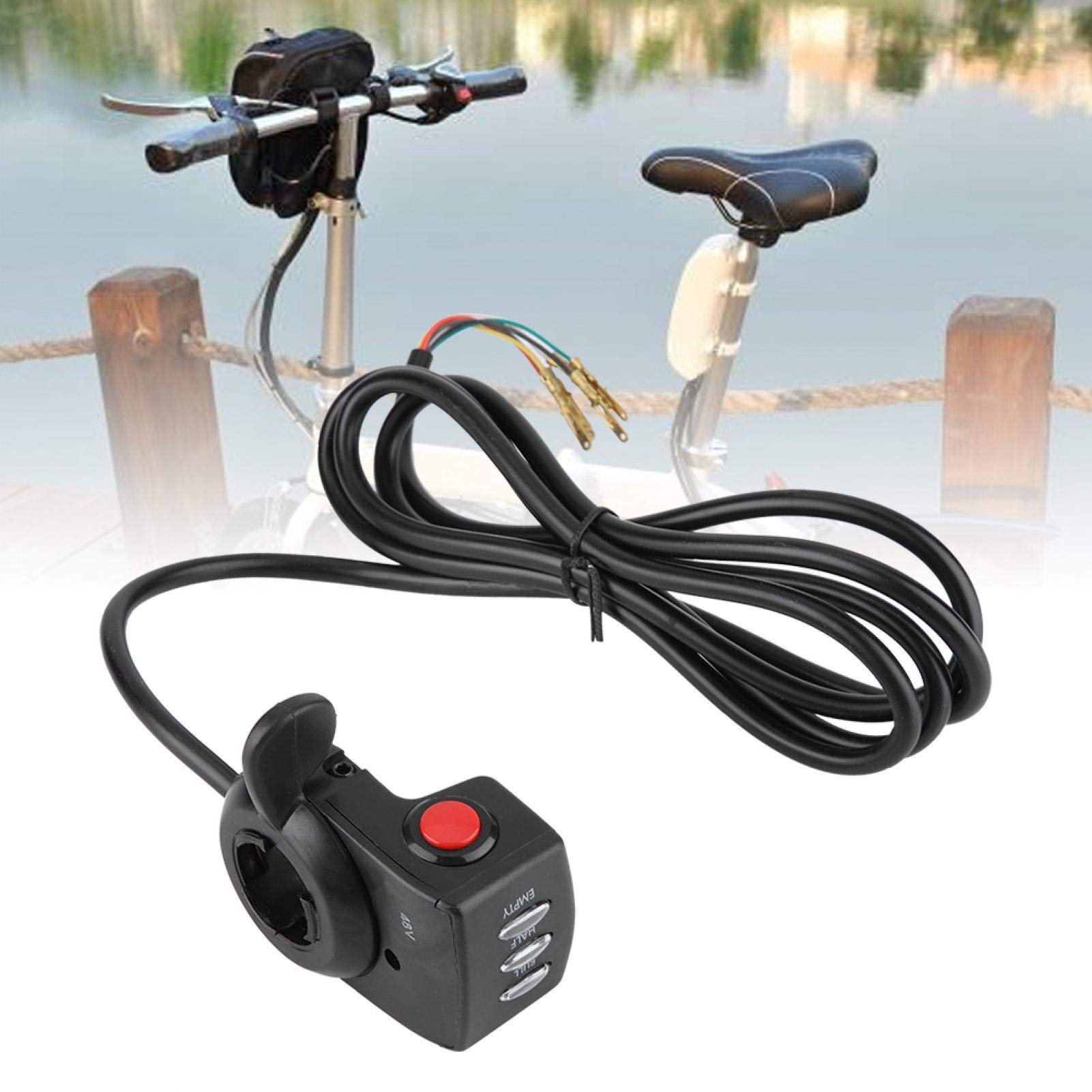 Gruppo Acceleratore A Manopola 48V Per Ebike E Scooter, Con Display Digitale, Nuovo