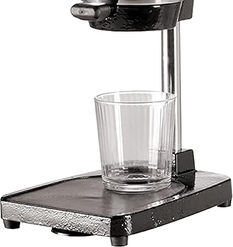 Miniatura 5 de Cilio Exprimidor manual de cítricos multiusos de grado comercial, extractor y prensa de jugo (negro)