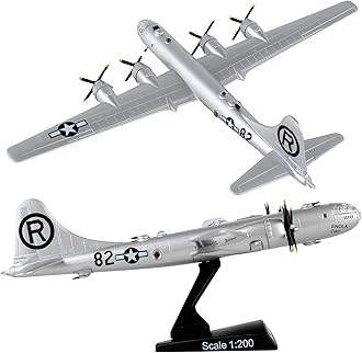 Worldwide Trading B-29 Superfortress Enola Gay Vehicle (1:200 Scale) , White