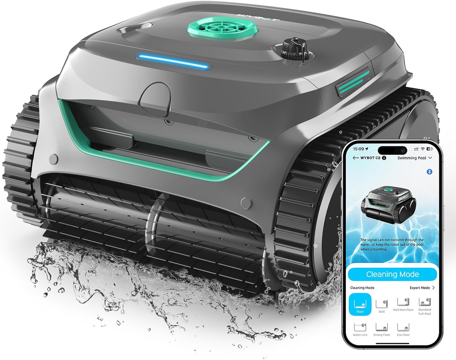 WYBOT C2: Pool Cleaner for Large Inground Pools