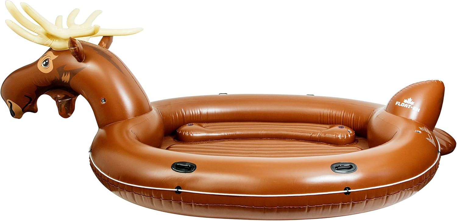 FLOATEH Party Moose Island Float for Adults Inflatable