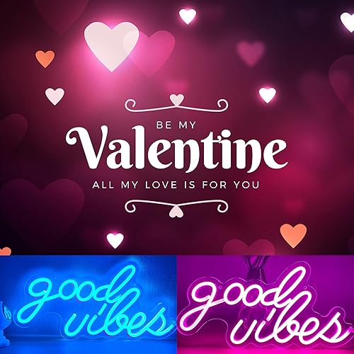 Miniatura 9 de Letreros de neón con rayo para pared de dormitorio, alimentados por USB, luz LED de Navidad, decoración de habitación para adolescentes, niñas,