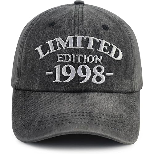 Limited Edition 1990 1991 1992 1993 1994 1995 1996 1997 1998 1999 Hat for Men Women, Adjustable Cotton Baseball Cap
