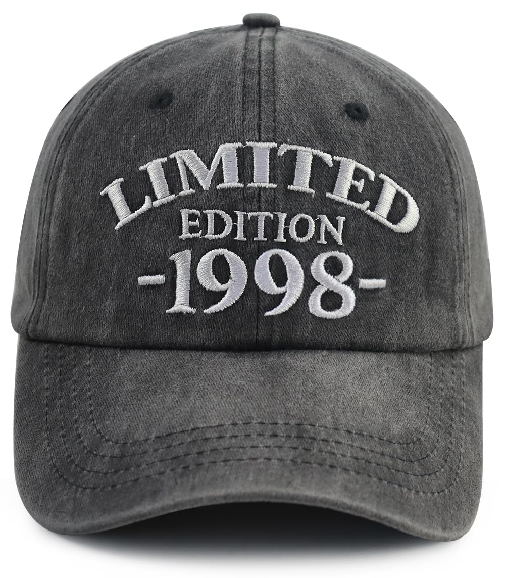 Limited Edition 1990 1991 1992 1993 1994 1995 1996 1997 1998 1999 Hat for Men Women, Adjustable Cotton Baseball Cap