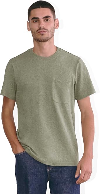 Everlane Mens Premium-Weight Cotton Pocket Tee