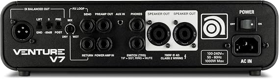 Ampeg Venture V7 Bass Guitar Head 700 Watts