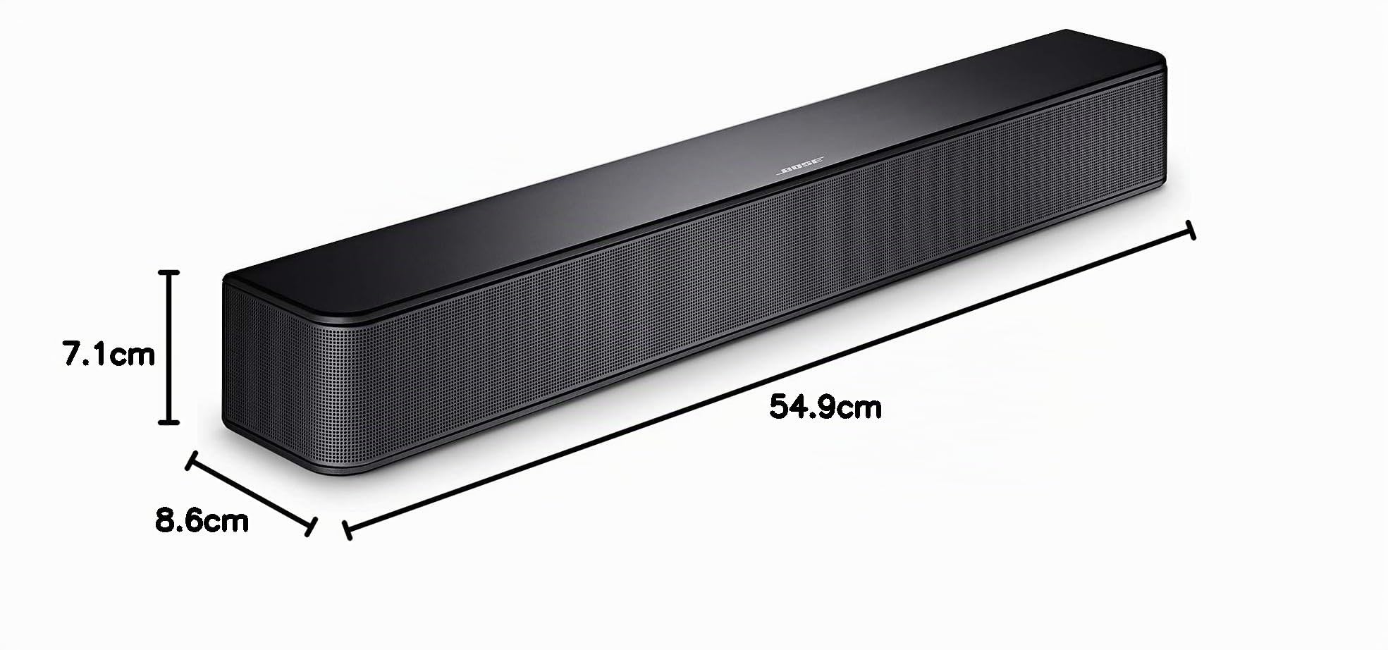 Bose Solo Soundbar Series II - Altavoz de TV con conectividad Bluetooth, Negro