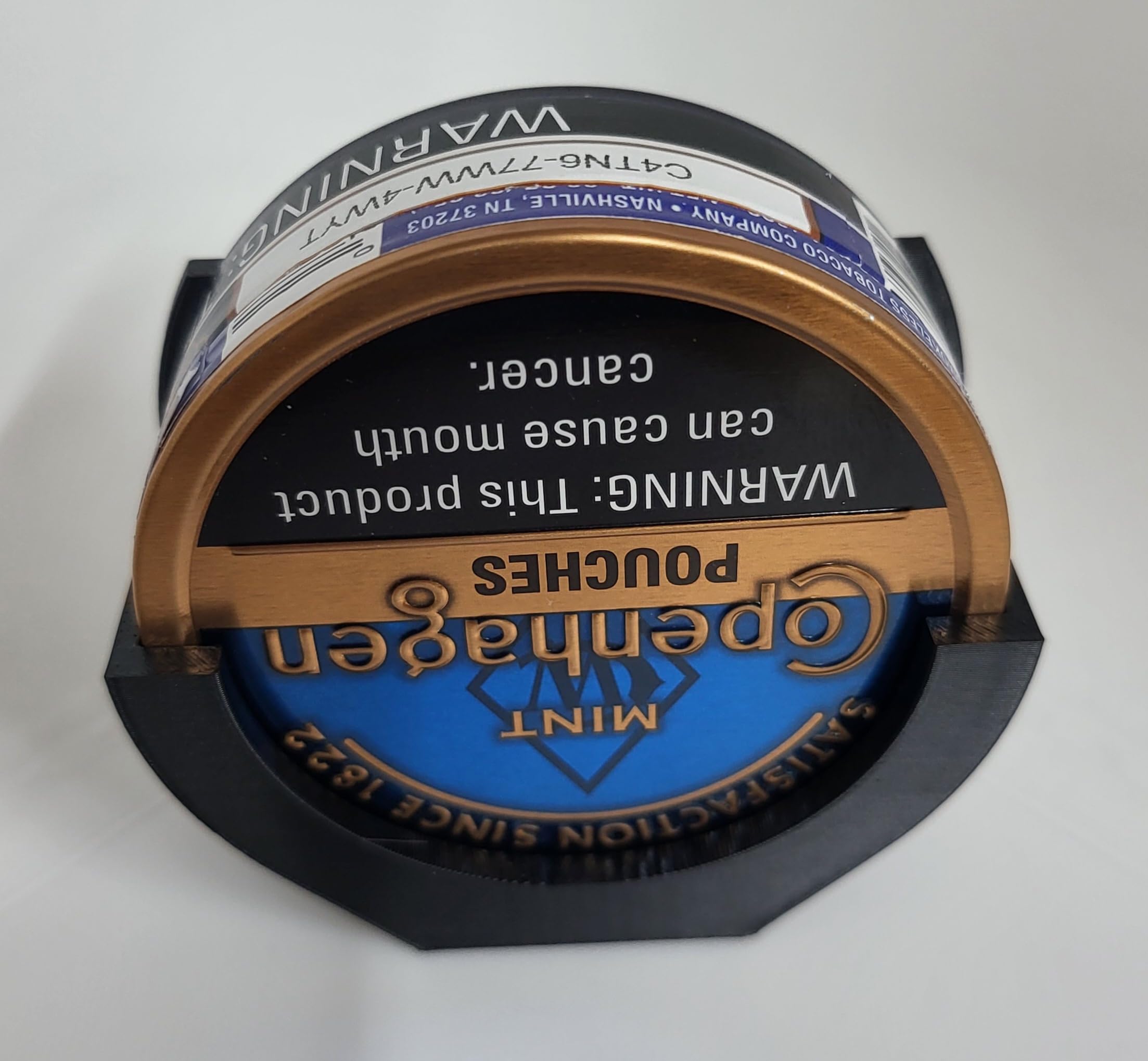Amazon.com: Car and Truck Visor Clip Holder for Copenhagen and Skoal Dip  Cans, Black : Automotive
