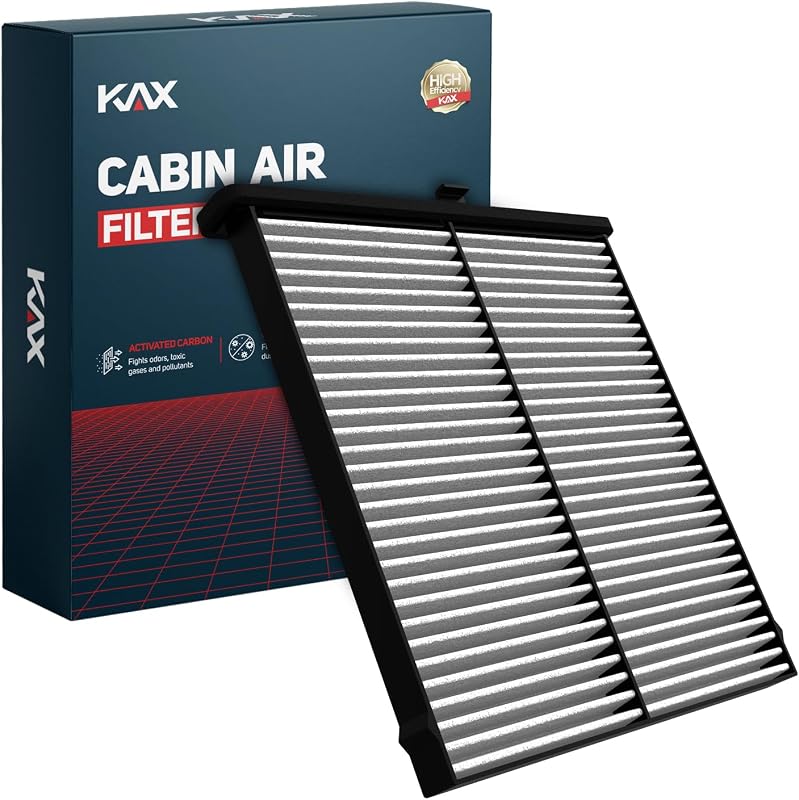 Filtro de ar-condicionado de cabine KAX CF11811 com carvão ativado para Mazda – Kit com 2 unidades
