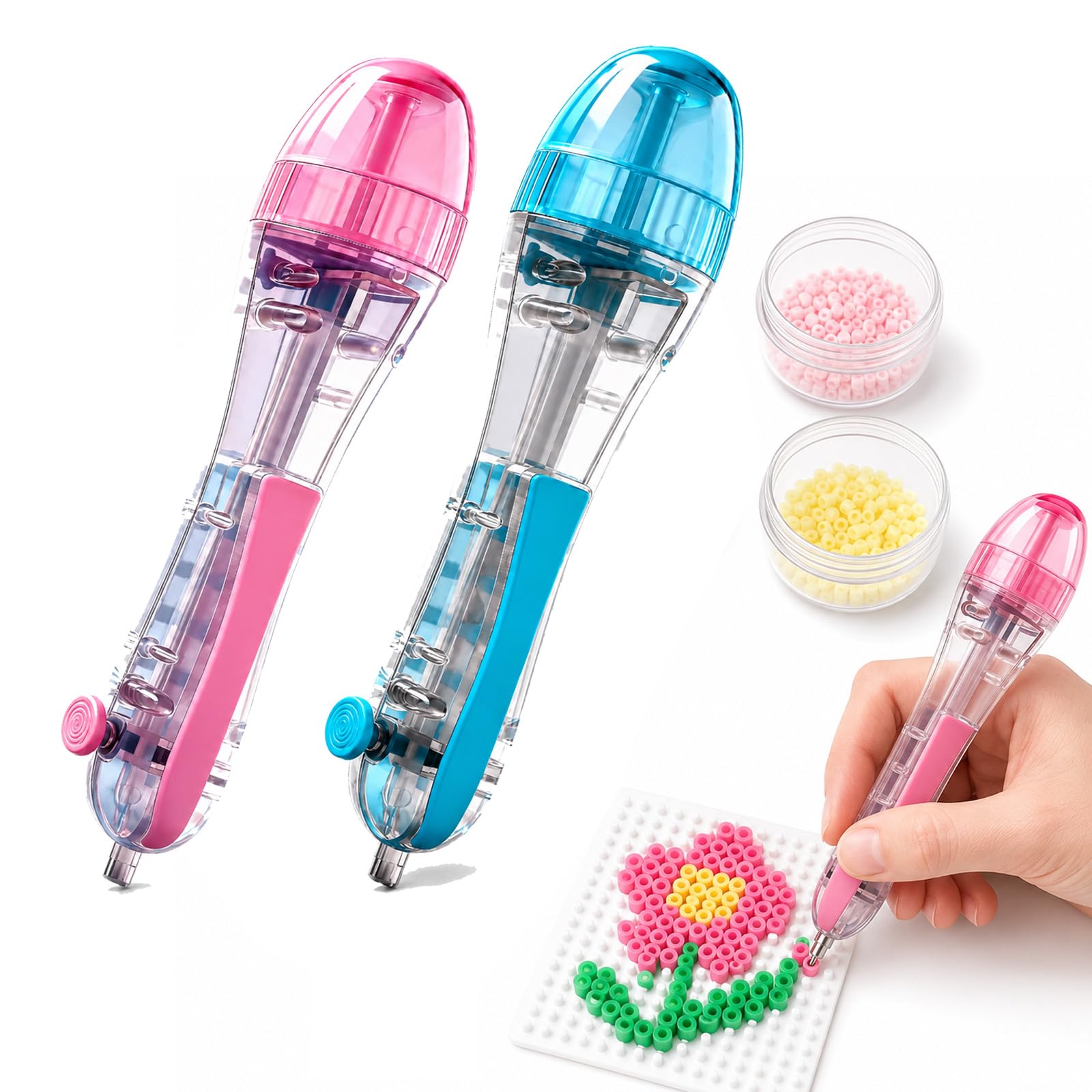 4pcs Fuse Beads, Beads Kit, DIY Craft Kit, Creative Design for Daily Accessories and Themed Parties, Ideal for Handicraft Enthusiasts and Various Handicraft Activities