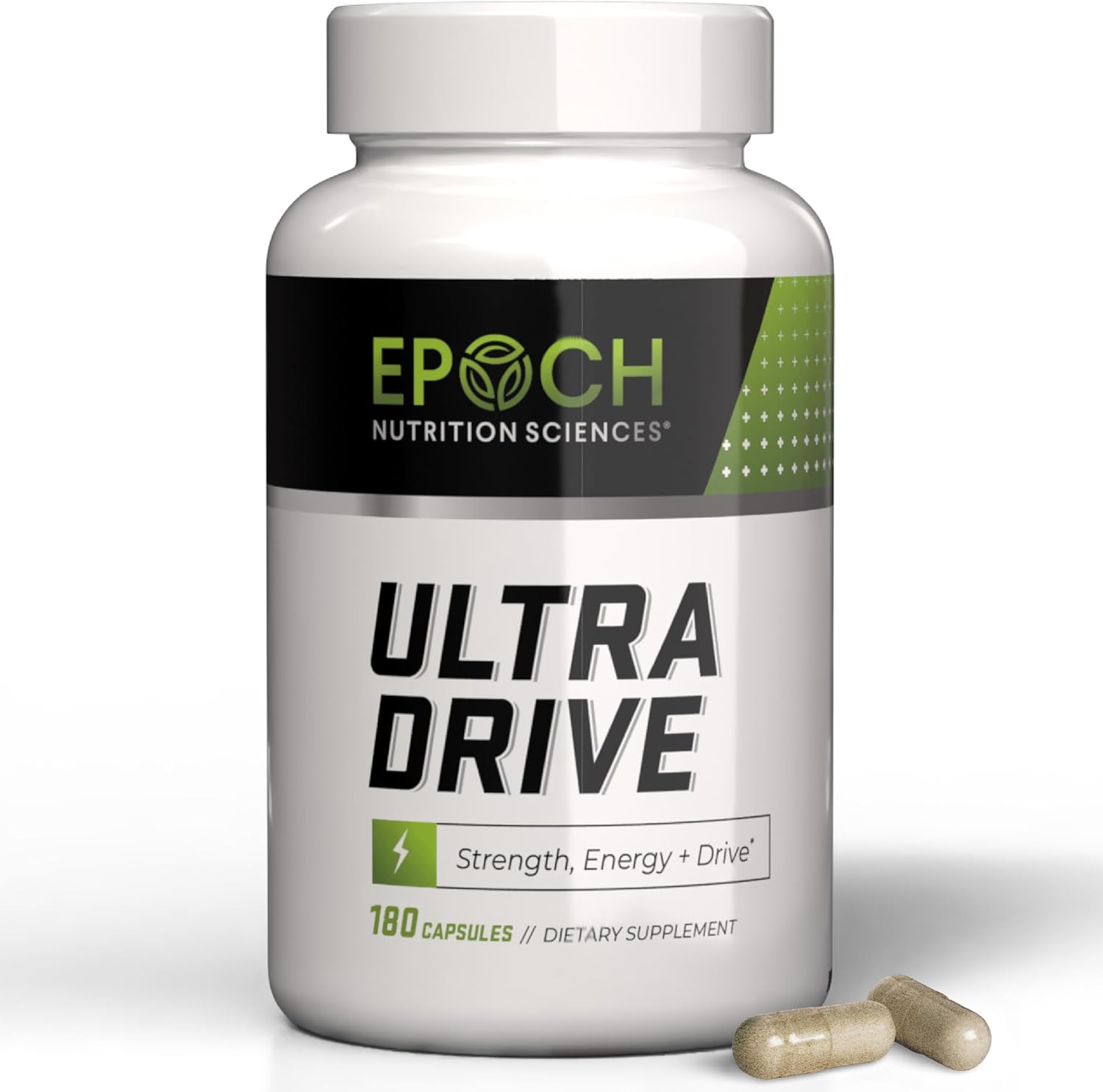 Epoch Nutrition | Ultra Drive – Advanced Performance Formula | Supports Energy, Endurance, and Healthy Circulation | with Tongkat Ali, Icariin & Nitric Oxide Support