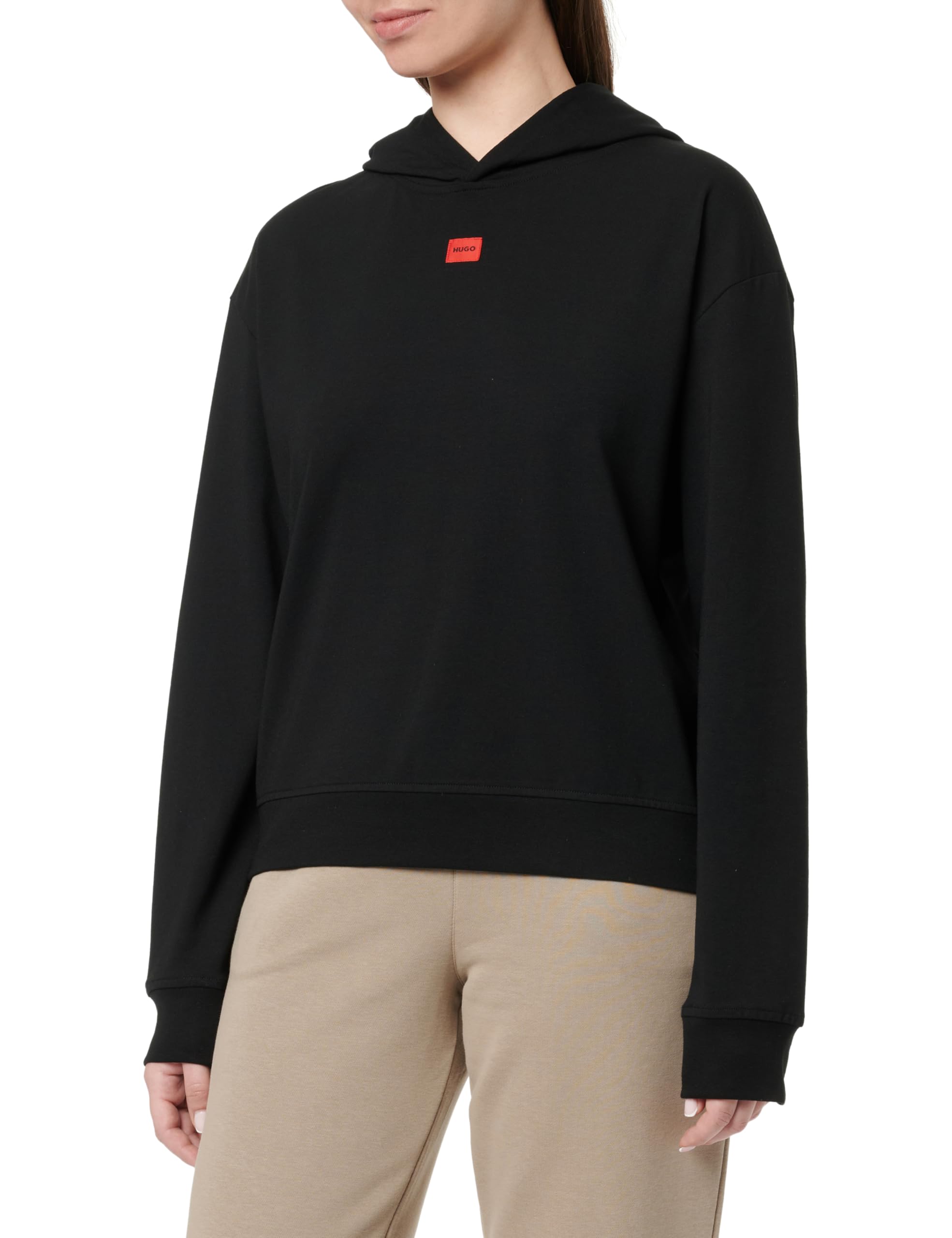 Hugo Damen Signature_Hoodie 10249155 01 Loungew_Sweatshirt (1er Pack)