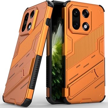 Phone Case for OnePlus 15, Two-Layered Protection Hard Shell Case with Integrated Two-Way Kickstand
