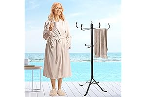 Pool Outdoor Towel Rack, Never Tilt Towel Drying Stand