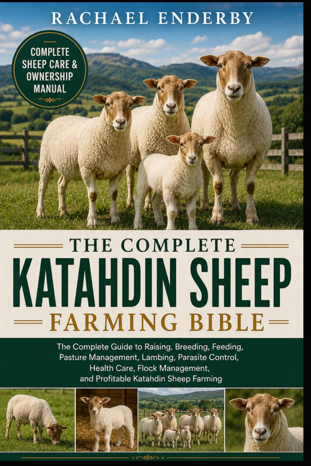 THE COMPLETE KATAHDIN SHEEP FARMING BIBLE: The Complete Guide to Raising, Breeding, Feeding, Pasture Management, Lambing, Parasite Control, Health ... and Profitable Katahdin Sheep Farming