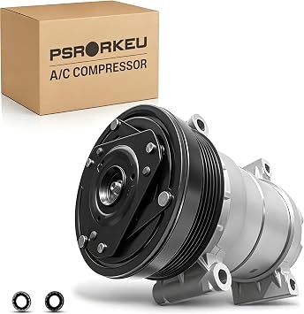 CO20151C A/C Air Conditioner AC Compressor W/Clutch for GMC C1500 C2500 C3500, for Chevrolet K1500 K2500 K3500, for Cadillac Escalade for Isuzu Hombre for Olds Bravada 1995-2000