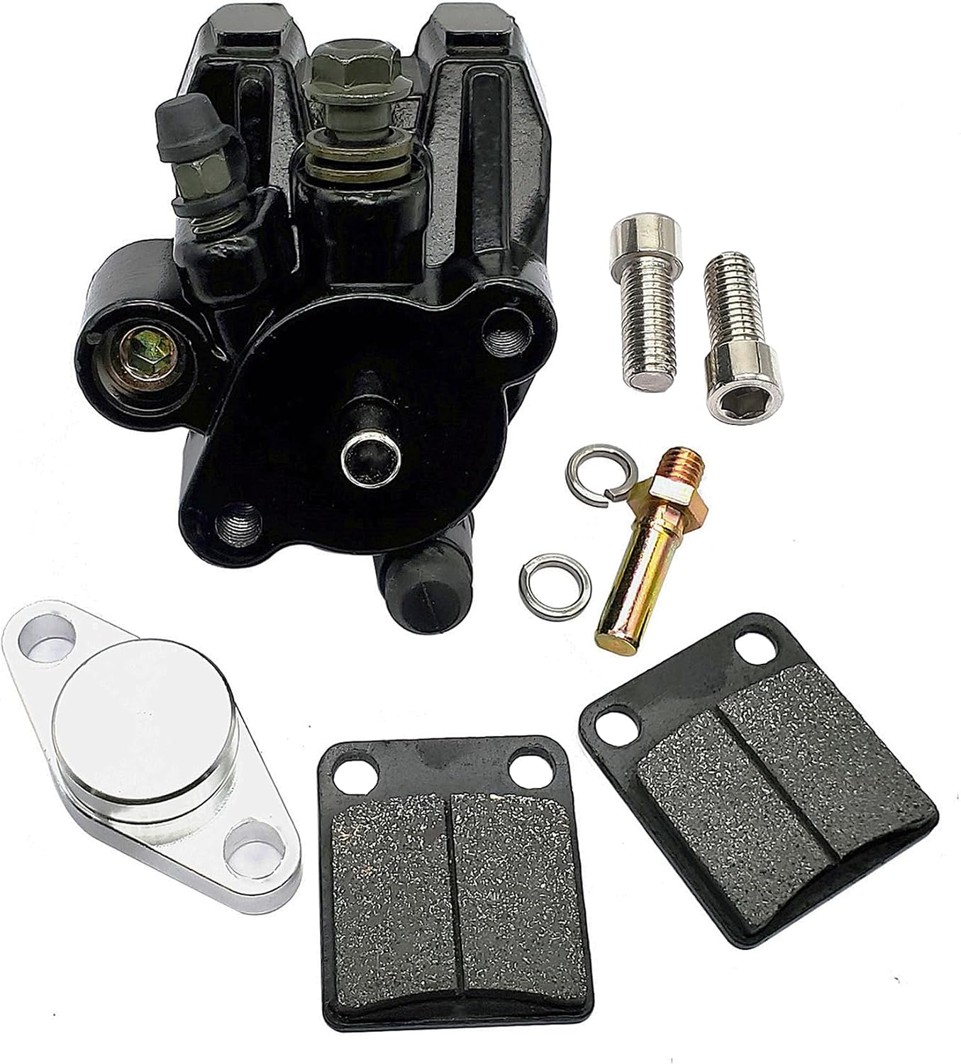 tianfeng Rear brake caliper For Honda TRX 300EX 400EX 250X 300X 400X ATC 200X 350X Sportrax Fourtrax with Pads